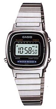 Casio LA670WA dameur i sølv