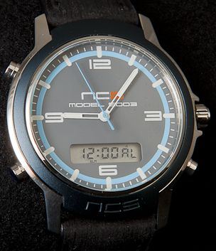 NCS-WATCHES 5003, GRÅ/SORT MODEL 5003