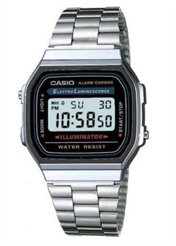 CASIO A168WA-1QGF Retro
