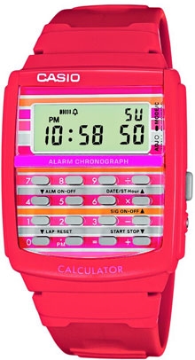 CASIO LDF-40-4BER Retro Databank rød