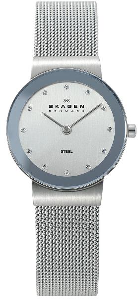 SKAGEN 358SSSD DAMEUR, STÅL