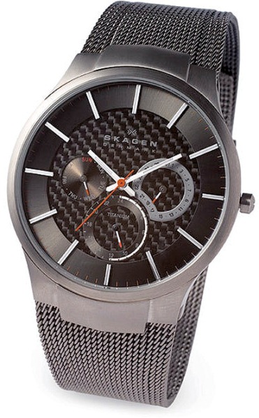 SKAGEN 809XLTTM HERREUR, TITANIUM