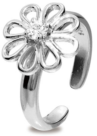 TÅRING I 925 STERLING SØLV 35283/CZ ZIRKONIA
