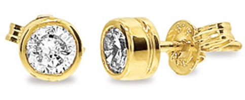9 KARAT GULD ØRESTIKKER 50116