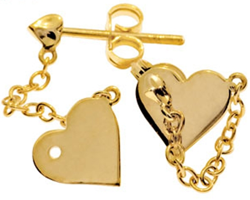 9 KARAT GULD ØRESTIKKER 55038