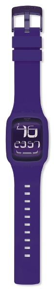 SWATCH SURV100 TOUCH PURPLE ALARM