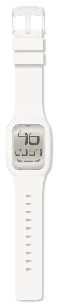 SWATCH SURW100 TOUCH WHITE ALARM