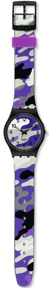 SWATCH GB264 UNISEX HIDING PURPLE
