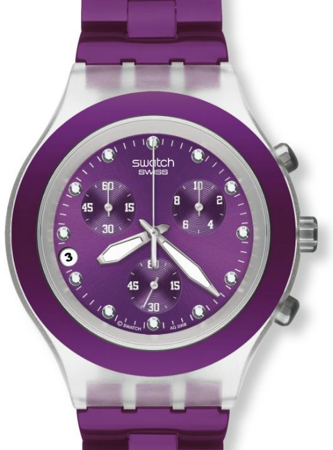 SWATCH SVCK4048AG BLUE BERRY